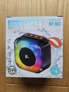 Disco Series KP-561 Okop Przenośny Soundbar Bluetooth z LED RGB