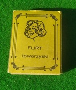 Flirt Towarzyski gra karciana lata 70-80te XX wieku PRL made in PIŁA