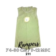 Rampers zielony z lwem 74-80cm, 9-12 miesięcy