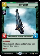 Star Wars: Unlimited - SEC - First Light (R)