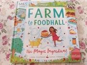 Farm To Foodhall książka dla dzieci po angielsku 