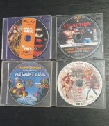 Stare płyty z grami PC  CD-Action 4 sztuki