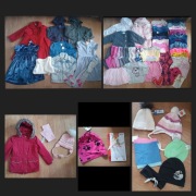 Paka ubrań 98 104 kurtka zimowa ,do negocjacji