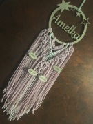 Makrama lapacz snow handmade