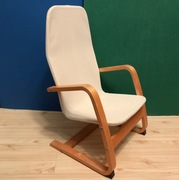 Fotel dziecięcy IKEA POÄNG fotel dla dziecka 3-10 lat drewno gięte 