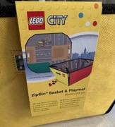 LEGO ZipBin POJEMNIK + MATA 2w1 Pudełko rozkładane na klocki Unikat NOWE