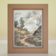 DROGA W GÓRACH | OBRAZ | AKWARELE | AI ART