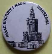 Warszawa - Pałac Kultóry i Nauki.Przypinka , odznaka.