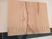 Deska do serwowania przekąsek lite drewno Zjedz mnie