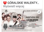 Bilety w I rzędzie na koncert Baciar