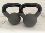 Kettlebell 2x8kg Hop Sport ogumowane żeliwne