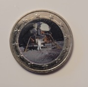 2 euro kolor MOTYW 179 KOSMOS LAKIEROWANE