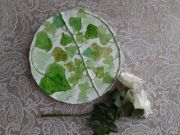 Obraz rękodzieło gips 