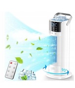 Wentylator podłogowy z nawilżaniem powietrza Oscylacja 90° Pilot 4 tryby