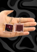 Brelok CD z NFC - Hubert. "kolorowe domy"