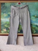 spodnie sportowe dresowe for fitness szerokie  nogawki dzwony kuloty