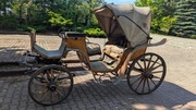 Bryczka konna powóz Victoria do renowacji
