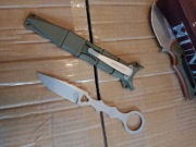 Nóż taktyczny Benchmade BM 176 SOCP Mini But Knife 3.22 " kolor biały.