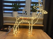 Dekoracja świąteczna renifer LED