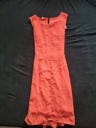 Sukienka pomarańczowa na guzik rozm.38 