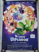Plakat kinowy z filmu bajki Smok Diplodok bajka