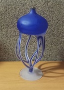 Stara lampka oliwna ze szkła