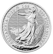 Britannia 1oz srebrne monety 2020-2022