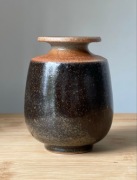 Studio Pottery ceramiczny wazonik vintage 60 retro art fat lava cepelia prl