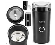 MŁYNEK ELEKTRYCZNY DO KAWY HUSLOG HUS1009 180W CZARNY POWYSTAWOWY NOWY 