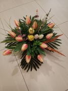 Wiązanka nagrobna motyw wiosenny -Wielkanocny 