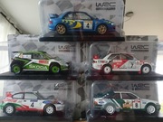 Modele rajdowe WRC 1/24 Subaru Impreza Mitsubishi Lancer Evo Skoda Fabia R5