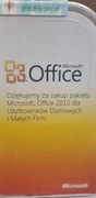 Office 2010 Home and Business BOX Dla użytkowników domowych i małych firm