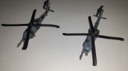 1992 Galoob Micro Machines Military UH-60 Blackhawk Helicopter (2 modele)