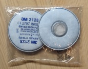 3M 2128 P2R Filtr przeciwpyłowy ORYGINALNY, 41 szt.