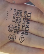 Szyba lewa tylnia renault captur 2014r