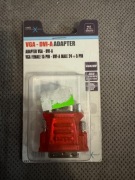 Adapter Przejściówka VGA na DVI-A | Natec | Pozłacane styki | NOWA