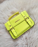 Neonowa Torebka River Island Żółta Yellow Bag Vintage love y2k 80 90 00s