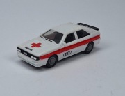 HERPA - AUDI QUATTRO "NOTARZT", skala 1:87, Made in W. Germany