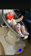 Elektryczny bujaczek 4moms mamaroo od urodzenia do 9-11kg bujak niemowlę