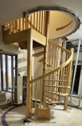 SCHODY DREWNIANE KRĘCONE SPIRALNE WEWNĘTRZNE