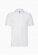 POLO MĘSKIE TAILORED FIT 65/35 FRUIT OF THE LOOM BIAŁA XL