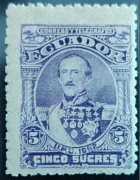 Znaczek pocztowy - Ekwador - 1897r.