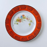 Talerz Ozdobny Karolina Kwiaty Polne
