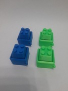 Clicker Antystresowy, Brelok do Kluczy - 20x25 mm - Kliker