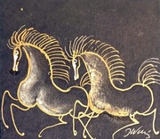 JÓZEF WILKOŃ "Letnia nocka" technika własna, certyfikat