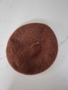 Beret kangol angora, wełna