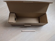 Pudełko prezentowe ozdobne  na butelkę wina karbowane