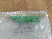 Listwa zaciskowa 18-torowa do montażu na szynę