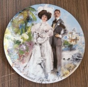 LIMOGES FRANCE Talerz ozdobny porcelanowy w pudełku Certyfikat