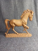 Duży plastikowy koń PRL figurka vintage konik 